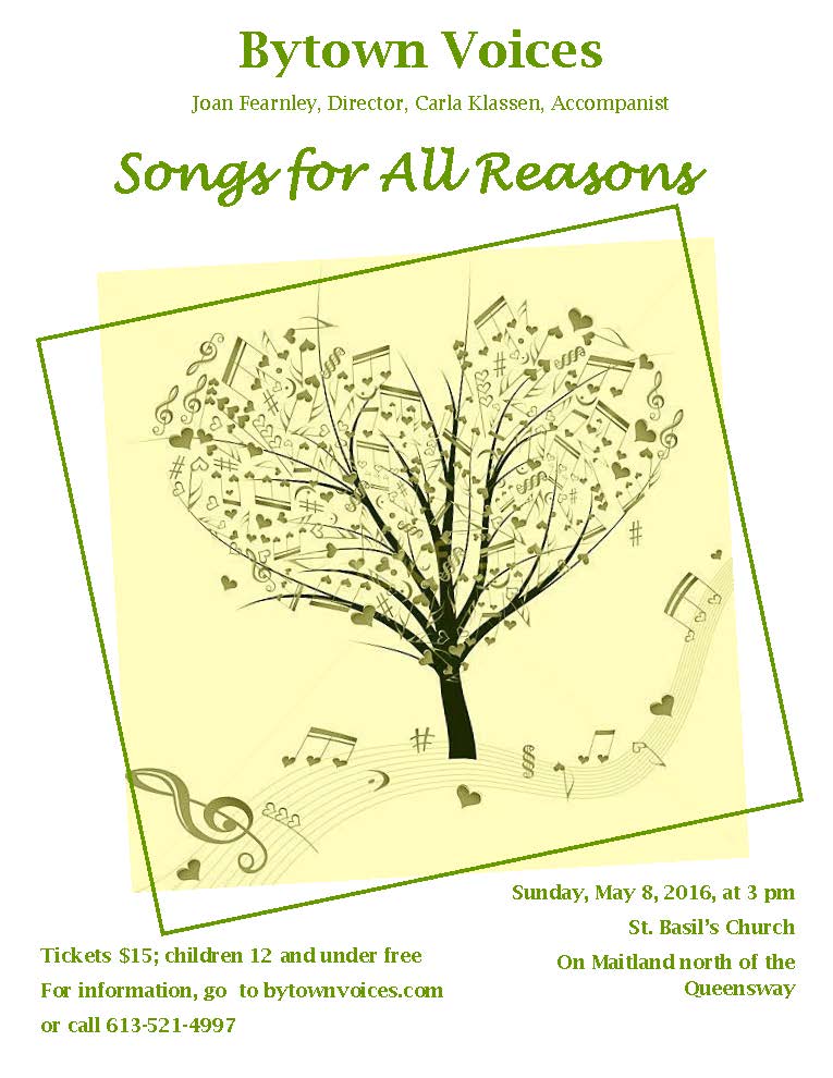 Bytown Voices Spring
